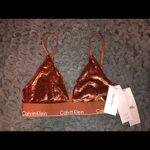 Calvin Klein Bralette (Burnt Orange)